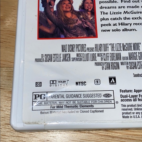 The Lizzie McGuire Movie- DVD - Picture 3 of 3